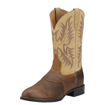 Ariat Heritage Stockman - Western Laarzen Bruin Heren - 23556-466